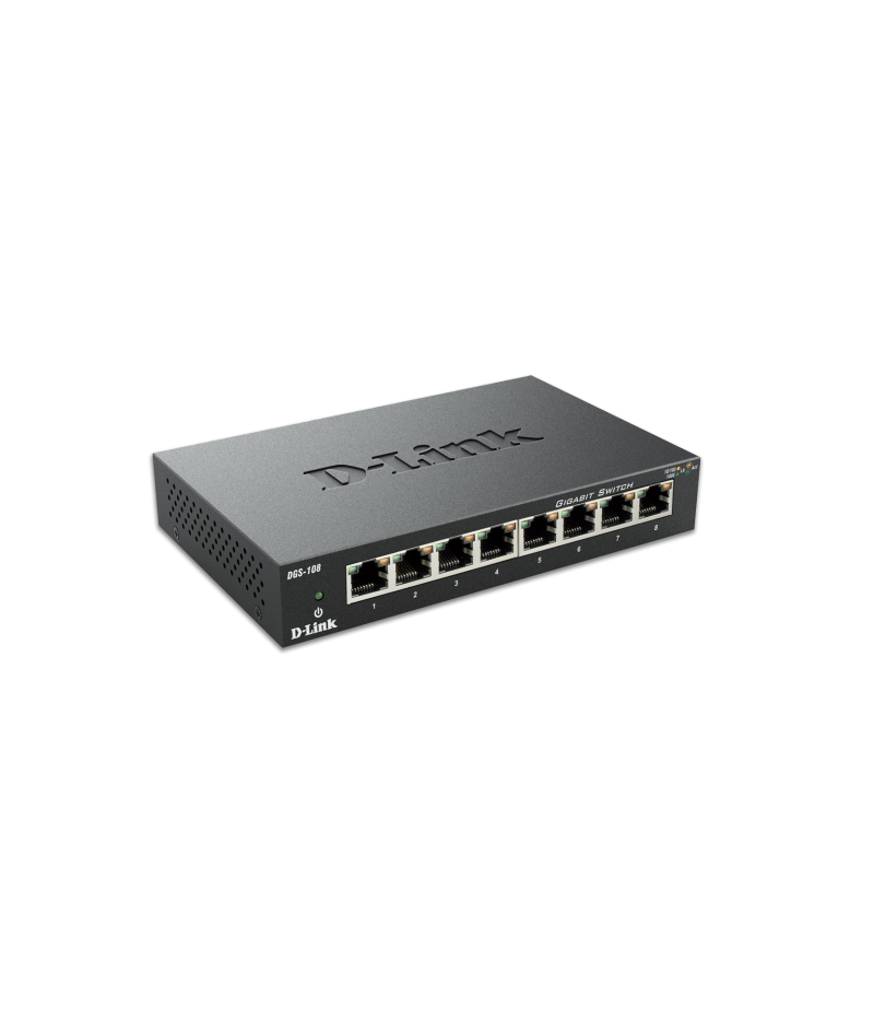 DLINK DGS-108   8 PORT NETWORK SWITCH