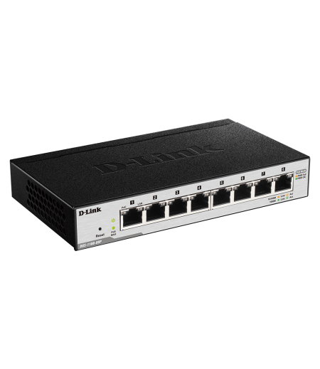 DLINK DGS-1100-08P  8 PORT MANAGEABLE NETWORK SWITCH