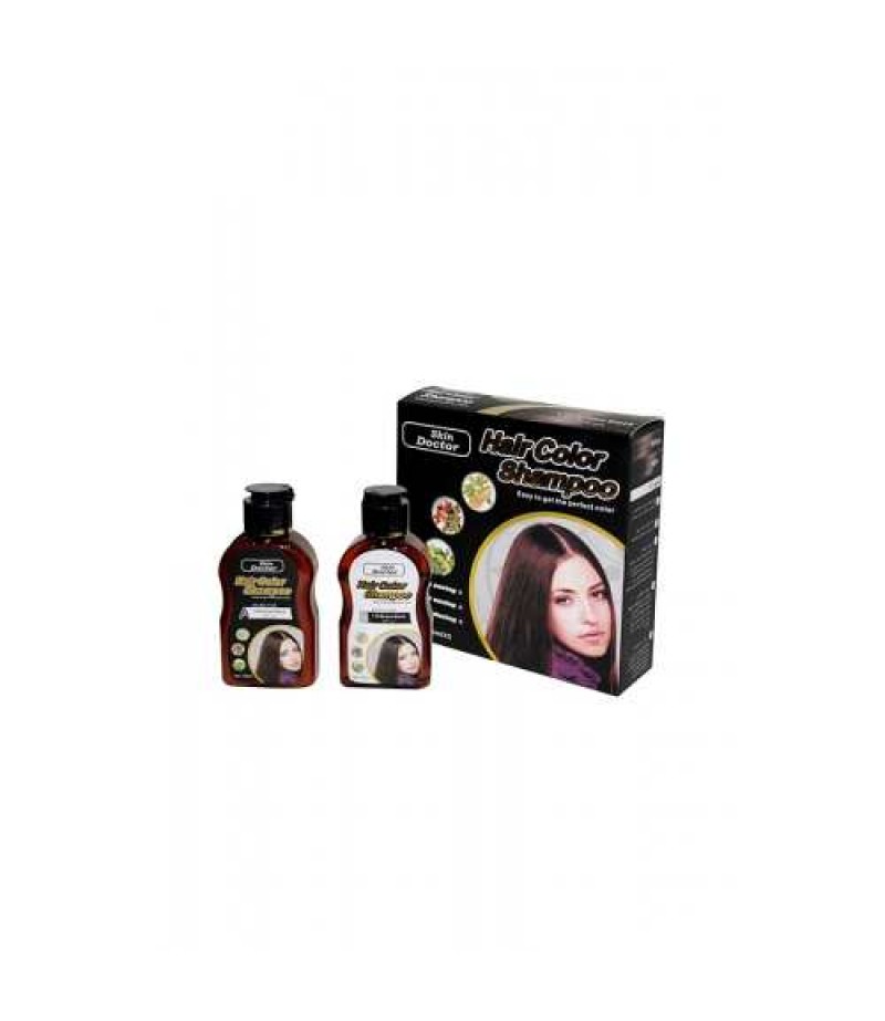 SKIN DOCTOR HAIR COLOR SHAMPOO 2 BROWN BLACK